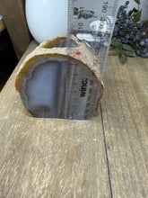 Load image into Gallery viewer, Natural Agate Tea Light Candle Holder – Crystal Home Décor &amp; Gift