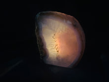 Load image into Gallery viewer, Natural Agate Tea Light Candle Holder – Crystal Home Décor &amp; Gift