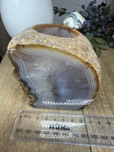 Load image into Gallery viewer, Natural Agate Tea Light Candle Holder – Crystal Home Décor &amp; Gift