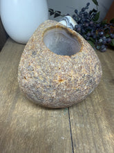 Load image into Gallery viewer, Natural Agate Tea Light Candle Holder – Crystal Home Décor &amp; Gift