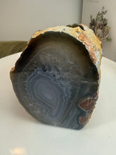 Load image into Gallery viewer, Natural Agate Tea Light Candle Holder – Crystal Home Décor &amp; Gift