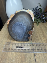 Load image into Gallery viewer, Natural Agate Tea Light Candle Holder – Crystal Home Décor &amp; Gift