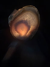 Load image into Gallery viewer, Natural Agate Tea Light Candle Holder – Crystal Home Décor &amp; Gift