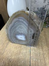 Load image into Gallery viewer, Natural Agate Tea Light Candle Holder – Crystal Home Décor &amp; Gift
