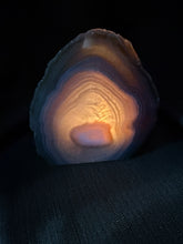 Load image into Gallery viewer, Natural Agate Tea Light Candle Holder – Crystal Home Décor &amp; Gift