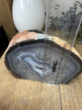 Load image into Gallery viewer, Natural Agate Tea Light Candle Holder – Crystal Home Décor &amp; Gift