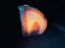 Load image into Gallery viewer, Natural Agate Tea Light Candle Holder – Crystal Home Décor &amp; Gift