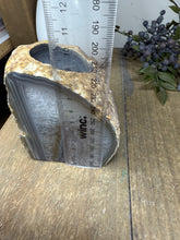 Load image into Gallery viewer, Natural Agate Tea Light Candle Holder – Crystal Home Décor &amp; Gift