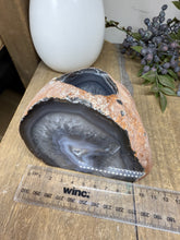 Load image into Gallery viewer, Natural Agate Tea Light Candle Holder – Crystal Home Décor &amp; Gift