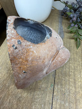 Load image into Gallery viewer, Natural Agate Tea Light Candle Holder – Crystal Home Décor &amp; Gift