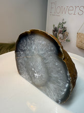 Load image into Gallery viewer, Natural Agate Tea Light Candle Holder – Crystal Home Décor &amp; Gift