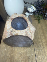 Load image into Gallery viewer, Natural Agate Tea Light Candle Holder – Crystal Home Décor &amp; Gift