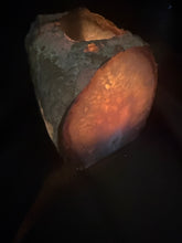 Load image into Gallery viewer, Natural Agate Tea Light Candle Holder – Crystal Home Décor &amp; Gift