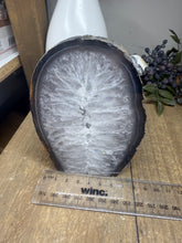 Load image into Gallery viewer, Natural Agate Tea Light Candle Holder – Crystal Home Décor &amp; Gift