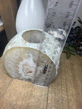 Load image into Gallery viewer, Natural Agate Tea Light Candle Holder – Crystal Home Décor &amp; Gift