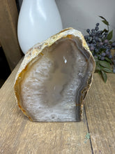 Load image into Gallery viewer, Natural Agate Tea Light Candle Holder – Crystal Home Décor &amp; Gift