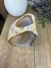 Load image into Gallery viewer, Natural Agate Tea Light Candle Holder – Crystal Home Décor &amp; Gift