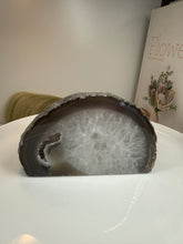 Load image into Gallery viewer, Natural Agate Tea Light Candle Holder – Crystal Home Décor &amp; Gift