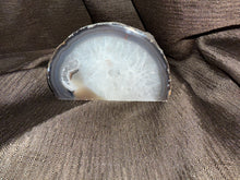 Load image into Gallery viewer, Natural Agate Tea Light Candle Holder – Crystal Home Décor &amp; Gift