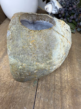 Load image into Gallery viewer, Natural Agate Tea Light Candle Holder – Crystal Home Décor &amp; Gift