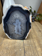 Load image into Gallery viewer, Natural Agate Tea Light Candle Holder – Crystal Home Décor &amp; Gift