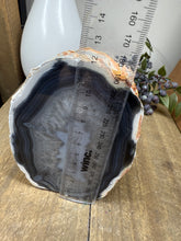 Load image into Gallery viewer, Natural Agate Tea Light Candle Holder – Crystal Home Décor &amp; Gift