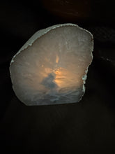Load image into Gallery viewer, Natural Agate Tea Light Candle Holder – Crystal Home Décor &amp; Gift