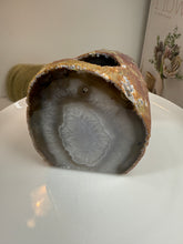 Load image into Gallery viewer, Natural Agate Tea Light Candle Holder – Crystal Home Décor &amp; Gift