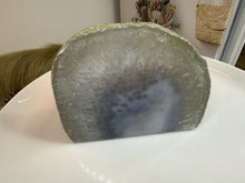 Load image into Gallery viewer, Natural Agate Tea Light Candle Holder – Crystal Home Décor &amp; Gift