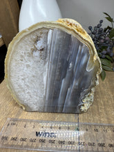 Load image into Gallery viewer, Natural Agate Tea Light Candle Holder – Crystal Home Décor &amp; Gift