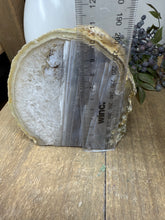 Load image into Gallery viewer, Natural Agate Tea Light Candle Holder – Crystal Home Décor &amp; Gift