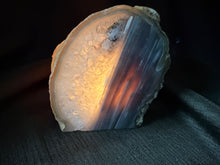 Load image into Gallery viewer, Natural Agate Tea Light Candle Holder – Crystal Home Décor &amp; Gift
