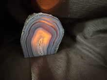 Load image into Gallery viewer, Natural Agate Tea Light Candle Holder – Crystal Home Décor &amp; Gift