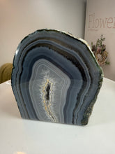 Load image into Gallery viewer, Natural Agate Tea Light Candle Holder – Crystal Home Décor &amp; Gift