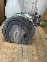 Load image into Gallery viewer, Natural Agate Tea Light Candle Holder – Crystal Home Décor &amp; Gift