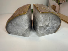 Load image into Gallery viewer, Natural Agate book ends