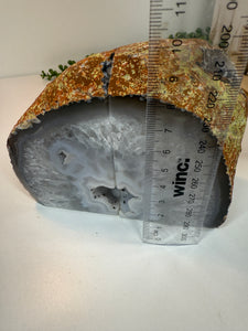 Natural Agate book ends