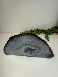 Natural Agate book ends