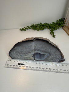 Natural Agate book ends
