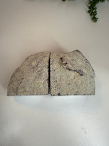 Natural Agate book ends
