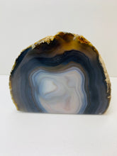 Load image into Gallery viewer, Natural Agate tea light Candle Holder (natural stone / crystal), home decor