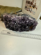 Load image into Gallery viewer, Natural Amethyst Crystal Bookends – Brazilian Amethyst