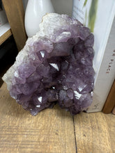 Load image into Gallery viewer, Natural Amethyst Crystal Bookends – Brazilian Amethyst