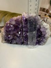 Load image into Gallery viewer, Natural Amethyst Crystal Bookends – Brazilian Amethyst
