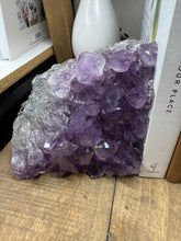 Load image into Gallery viewer, Natural Amethyst Crystal Bookends – Brazilian Amethyst