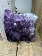 Load image into Gallery viewer, Natural Amethyst Crystal Bookends – Brazilian Amethyst