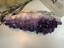 Load image into Gallery viewer, Natural Amethyst Crystal Bookends – Brazilian Amethyst