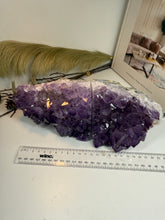 Load image into Gallery viewer, Natural Amethyst Crystal Bookends – Brazilian Amethyst