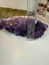 Load image into Gallery viewer, Natural Amethyst Crystal Bookends – Brazilian Amethyst