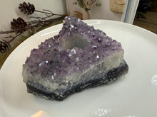 Load image into Gallery viewer, Natural Amethyst Crystal Tea Light Holder – Uruguay Home Decor